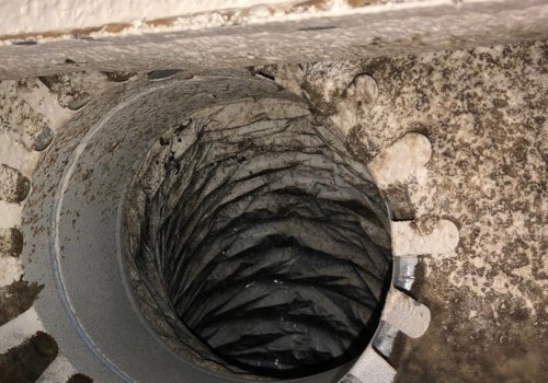 What are signs of mold in the air ducts?